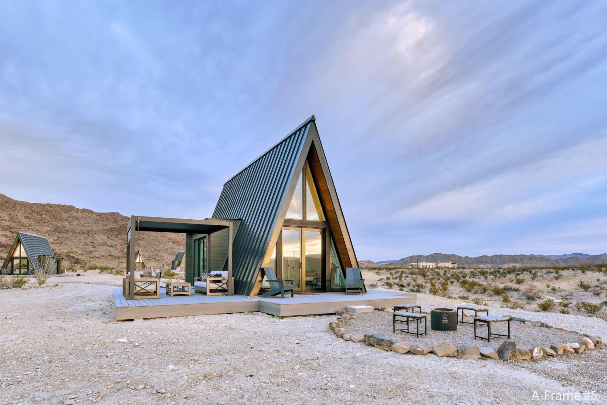 Stardust Big Bend Luxury A-Frame#5 Great Views Villa Terlingua Exterior photo